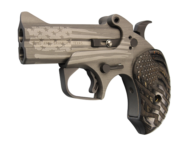 Bond Arms Old Glory 3.5" BBL Gray Flag w/ Holster 45 Long Colt, 410 Bore